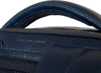 Рюкзак мужской Piquadro Blue Square CA6592B2BM/BLU2 темно-синий кожа