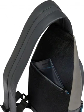 Рюкзак слинг мужской Piquadro Urban CA6540UB00/NGR черный/серый кожа