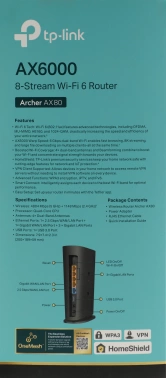 Роутер беспроводной TP-Link Archer AX80(EU)