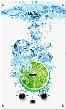 Водонагреватель проточный Ballu Fiery Glass  Lime GWH 10