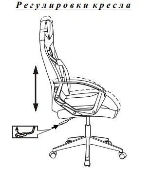 Кресло игровое Zombie  50