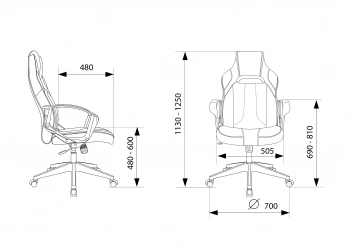 Кресло игровое Zombie  400