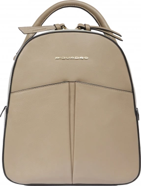 Рюкзак женский Piquadro Ashley CA6454W134/BE бежевый кожа
