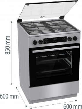 Плита Комбинированная Gorenje GKS6C70XF