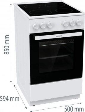 Плита Электрическая Gorenje GEC5A12WG-B
