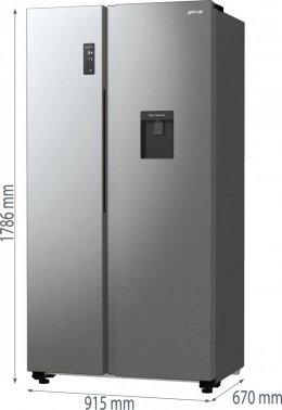 Холодильник Gorenje NRR9185EAXLWD