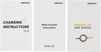 Смартфон Ulefone Armor 22 128Gb 8Gb черный моноблок 3G 4G 2Sim 6.58