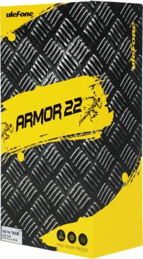 Смартфон Ulefone Armor 22 128Gb 8Gb черный моноблок 3G 4G 2Sim 6.58