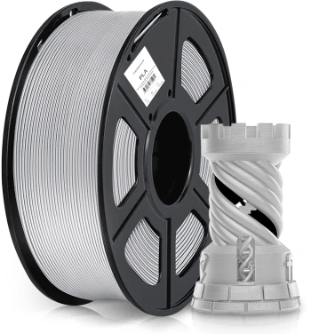 Пластик для принтера 3D Cactus CS-3D-PLA-1KG-SILVER