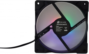Вентилятор для корпуса Оклик  OG-CF120RGB1-BK