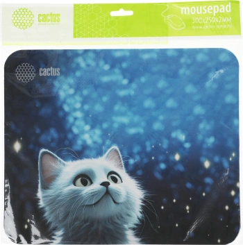 Коврик для мыши Cactus White Cat