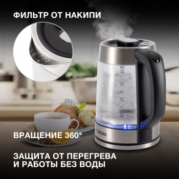 Чайник электрический Hyundai HYK-G4015