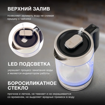 Чайник электрический Hyundai HYK-G5607