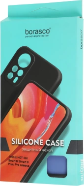 Чехол (клип-кейс) BoraSCO для Infinix Hot 40i/Smart 8/8 Plus/8 Pro Silicone Case