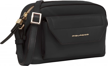 Сумка женская Piquadro Circle BD6468W92/N черная натур.кожа
