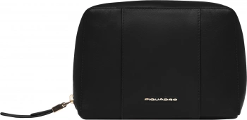 Косметичка Piquadro Circle BY6543W92/N черный натур.кожа