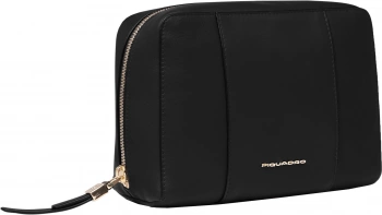 Косметичка Piquadro Circle BY6543W92/N черный натур.кожа
