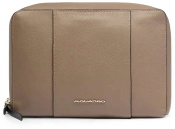 Косметичка Piquadro Circle BY6543W92/TO бежевый натур.кожа