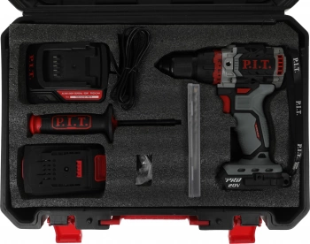 Дрель-шуруповерт P.I.T. PSB20H-13D/1