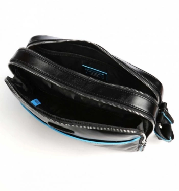 Сумка-мессенджер Piquadro Blue Square CA5086B2/N черная натур.кожа