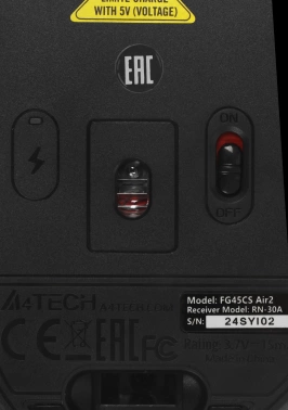 Мышь A4Tech Fstyler FG45CS Air2