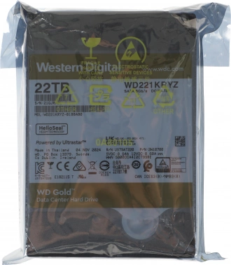 Жесткий диск WD SATA-III 22TB  WD221KRYZ