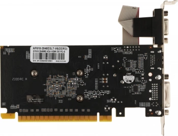 Видеокарта Afox PCI-E 3.0  AF610-2048D3L7-V6