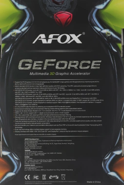 Видеокарта Afox PCI-E 3.0  AF740-4096D5H3-V3