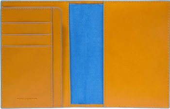 Обложка для паспорта Piquadro Blue Square PP1660B2/G желтый натур.кожа