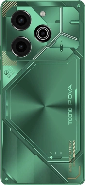 Смартфон Tecno Pova 6 Pro 5G 256Gb 12Gb зеленый моноблок 3G 4G 2Sim 6.78