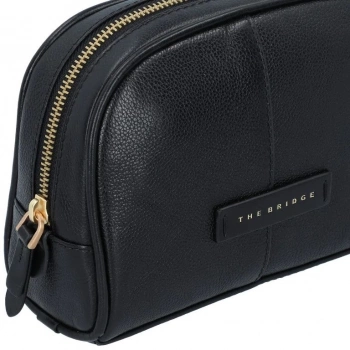 Косметичка The Bridge Elisabetta 097024BX/30 черный натур.кожа