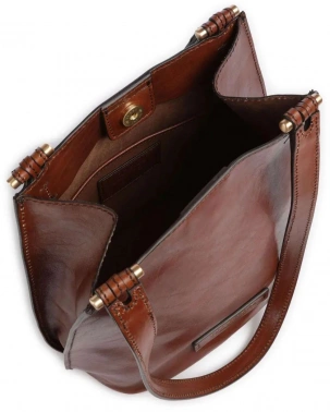 Сумка женская The Bridge Febbe 04262401/14 коричневая натур.кожа
