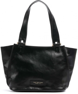 Сумка женская The Bridge Febbe 04265401/30 черная натур.кожа