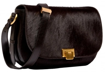 Сумка женская The Bridge Federica Wow 0421140X/KM каштановая натур.кожа