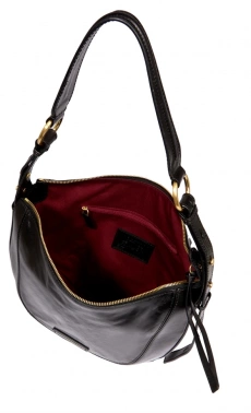 Сумка женская The Bridge Fedora 04320401/30 черная натур.кожа