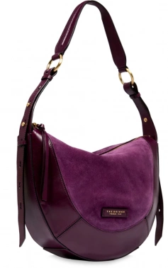 Сумка женская The Bridge Fedora 043204CU/TI виноградная натур.кожа/замша