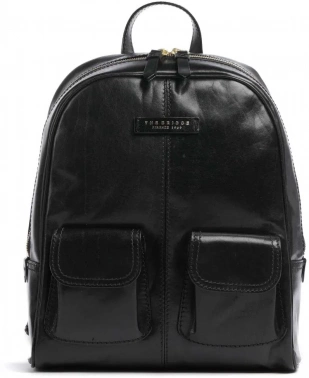 Рюкзак женский The Bridge Flora 04246401/30 черный кожа
