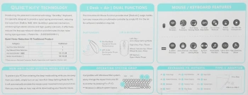 Клавиатура + мышь A4Tech Fstyler FG3200 Air2