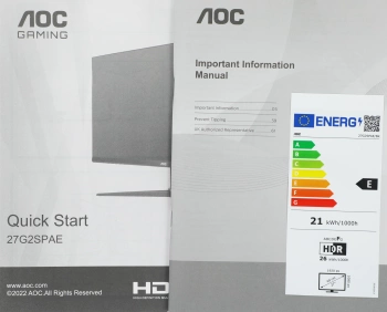 Монитор AOC 27