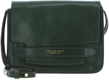 Сумка женская The Bridge Lucrezia 04192001/X0 зеленая натур.кожа