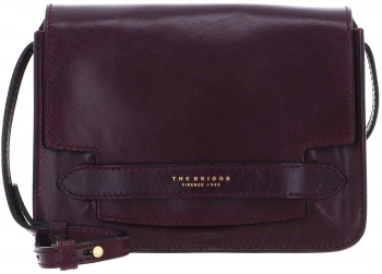 Сумка женская The Bridge Lucrezia 04193001/TI виноградная натур.кожа