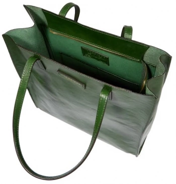Сумка The Bridge Mirra 04130401/X0 зеленая натур.кожа