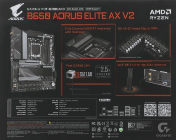 Материнская плата Gigabyte B650 AORUS ELITE AX V2