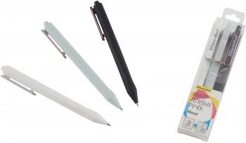 Набор ручек гелев. автоматическая Silwerhof NG Metal