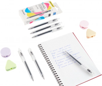 Набор ручек гелев. автоматическая Silwerhof NG Standart