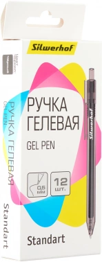 Набор ручек гелев. автоматическая Silwerhof NG Standart