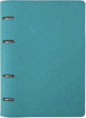 Тетрадь на кольцах Brauberg 129993 120л. клет. A5 экокожа кольца