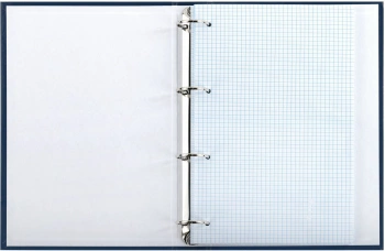 Тетрадь на кольцах Brauberg 404102 100л. клет. A4 картон глянц.ламин. кольца
