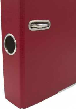 Папка-регистратор Silwerhof A4 50мм ПВХ/бумага красный мет.окант. сборная (упак.:2шт)