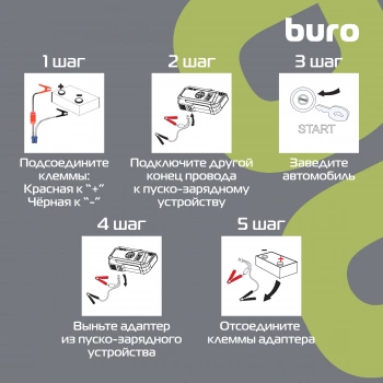 Пуско-зарядное устройство Buro SJ-K80